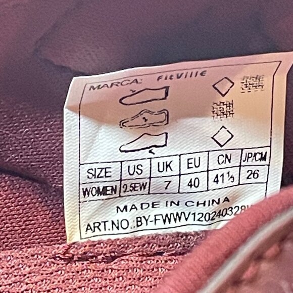 FitVille Womens Wide Fit Mary Jane Style Shoes Size 8 Breathable Mesh & Syntheti - Picture 10 of 10